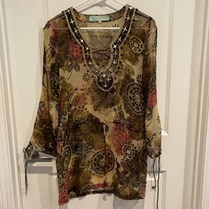 Beach bathing suit cover up from Kareenas in size Medium